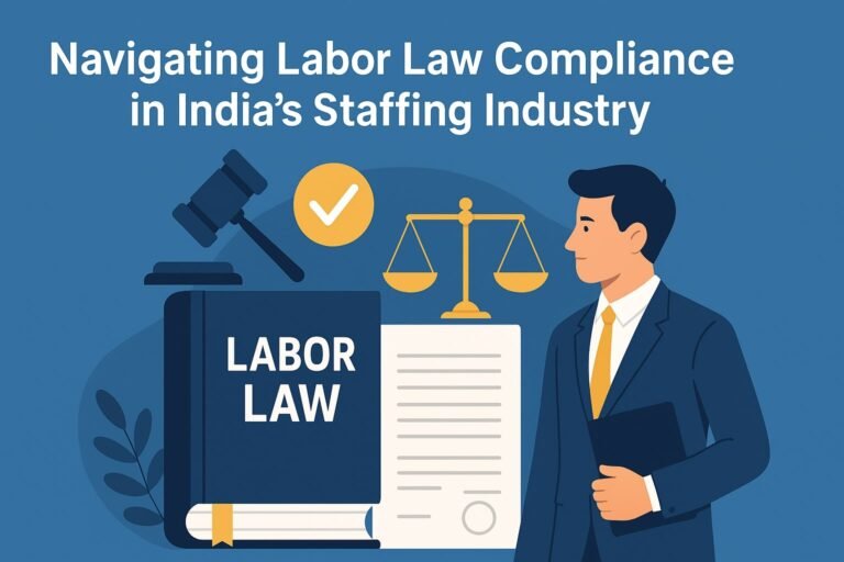 Navigating Labor Law Compliance in India’s Staffing Industry