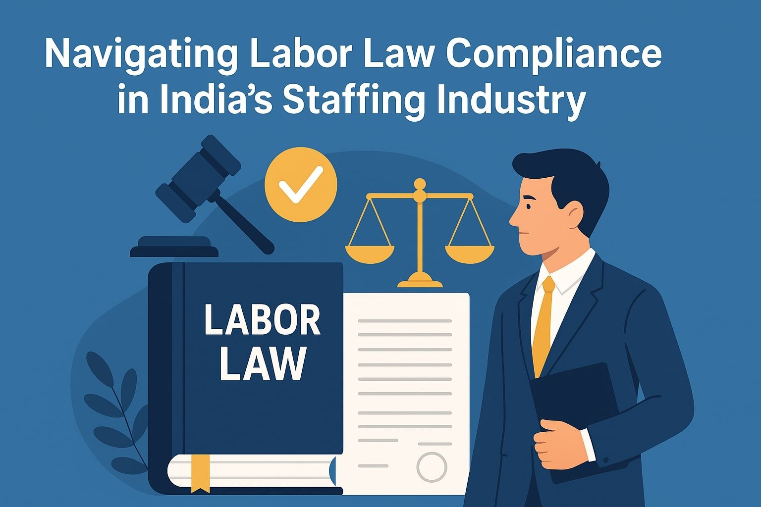 Navigating Labor Law Compliance in India’s Staffing Industry